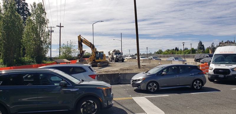 New I-5 Overpass in Lynnwood Underway