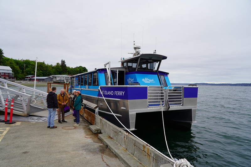 12 Harbor Hopper docked Langley