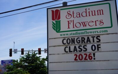 2026, reader board, Stadium Flowers