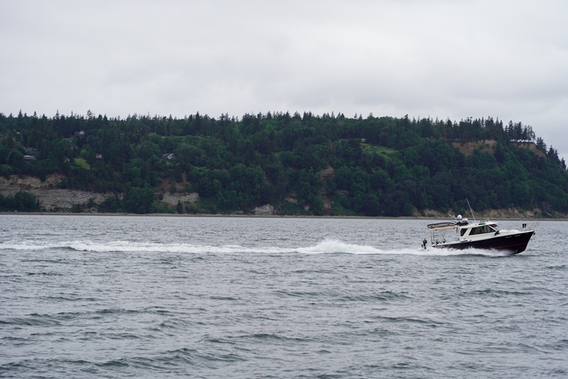 7 Harbor Hopper passing boat Camano head