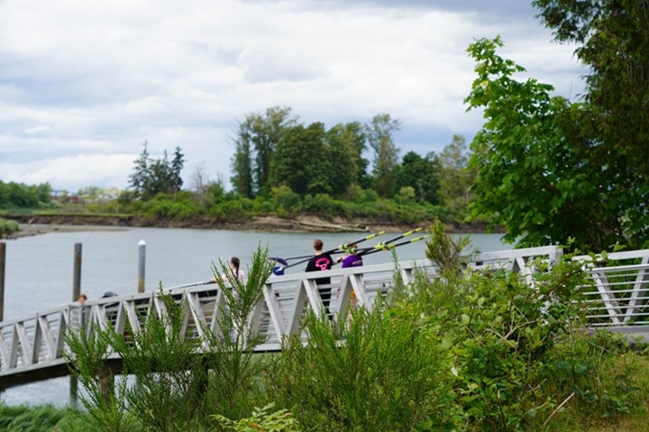 Everett rowing dock ramp