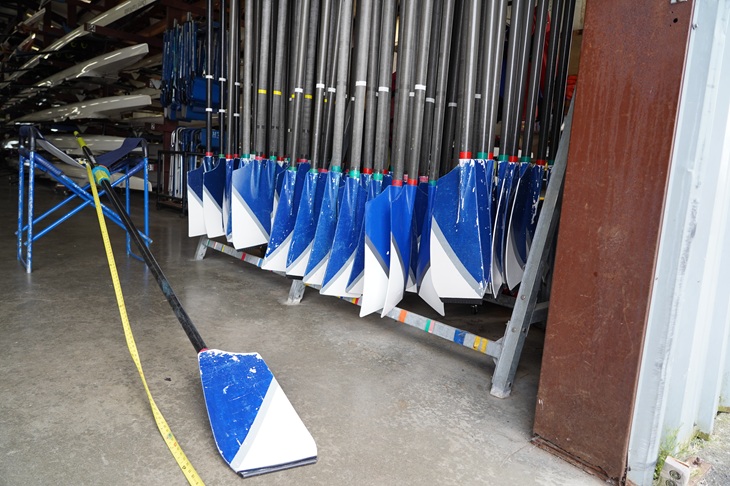 Everett rowing oars 2