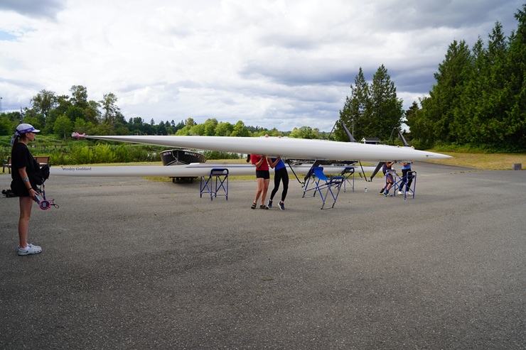 Everett rowing shell hoist 1