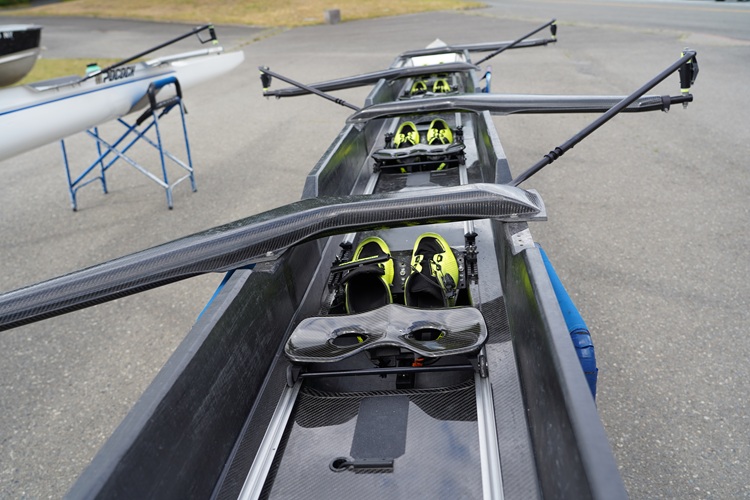 Everett rowing shell seats