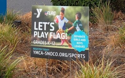 Flag football YMCA rec league