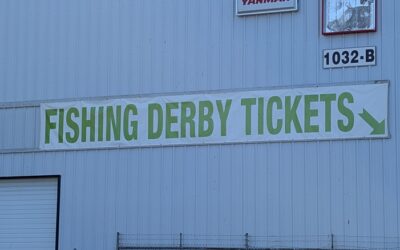 Everett Coho Derby sign