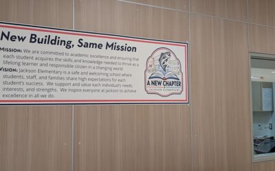 Jackson Elementary School, new building