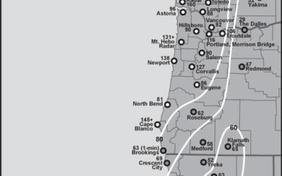 Columbus Day 1962 storm wind speeds