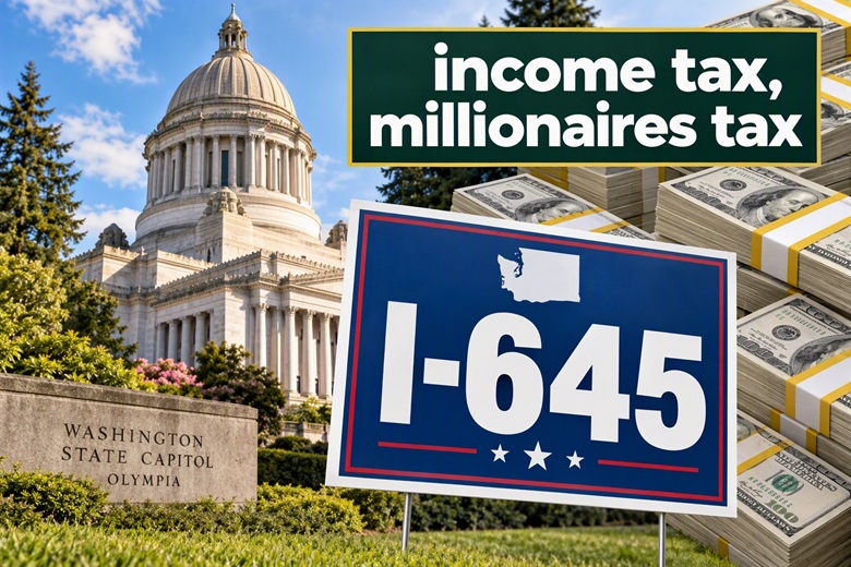 Washington Voters Face Initiative 645 on Income Tax