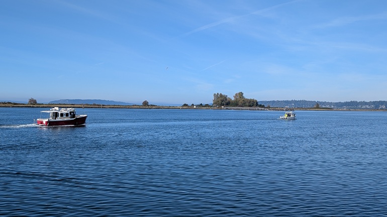 Everett waterfront, boats