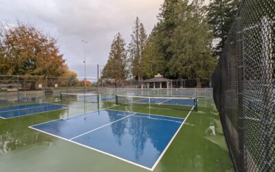 Pickleball courts, parks