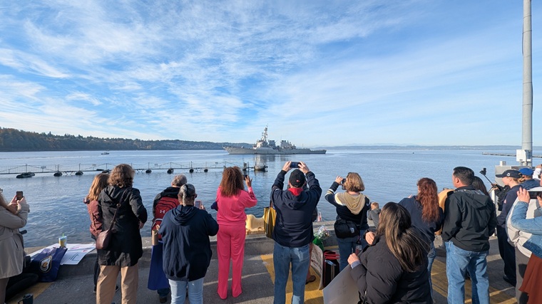 USS Benfold, Navy, homecoming USS Benfold, Navy, homecoming