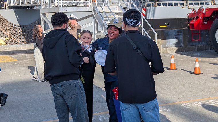US Navy homecoming US Navy homecoming